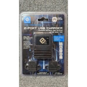 2-Port USB Wall‎ Charger Smart Charging Dual USB Adapter New Sealed